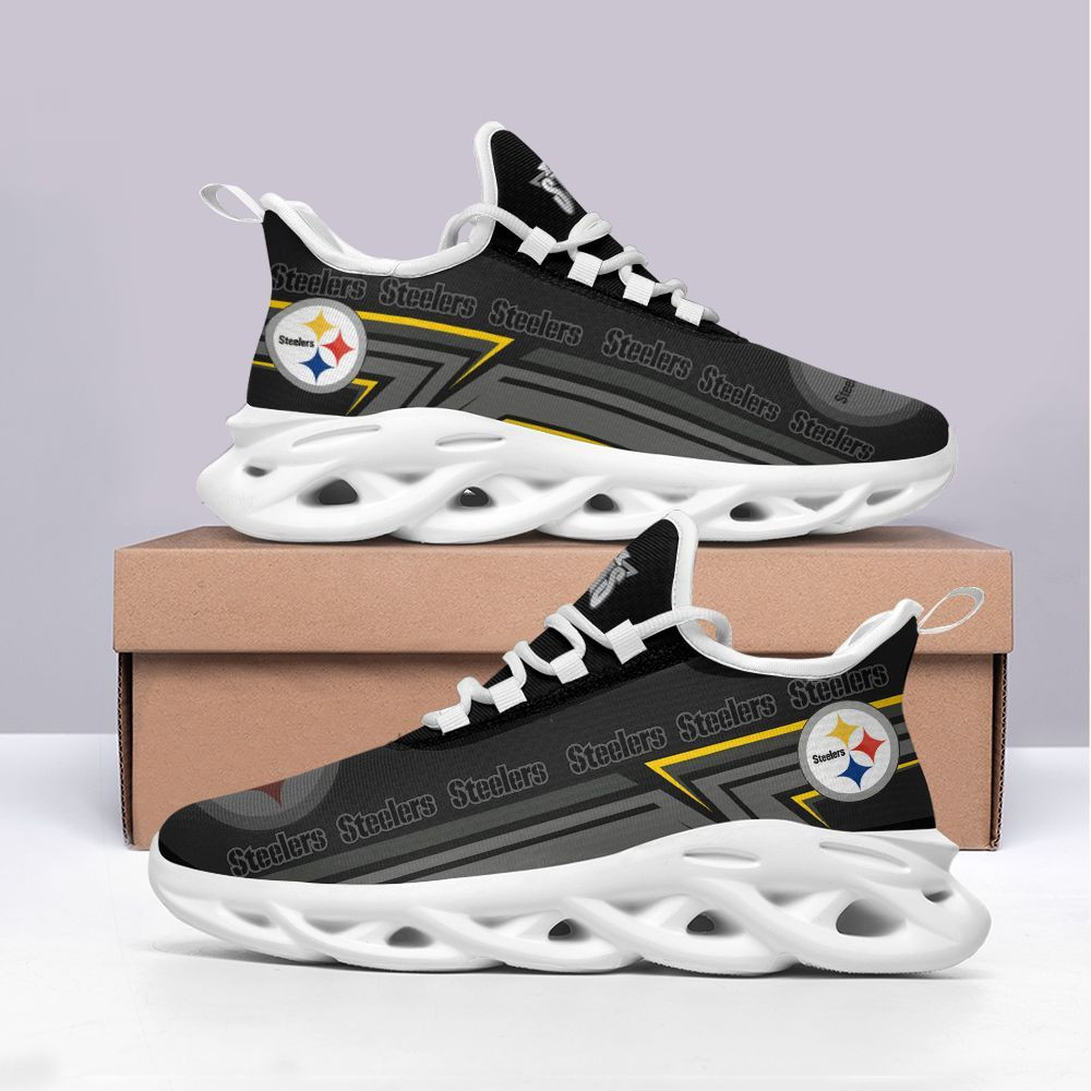 JWFancy Pittsburgh Steelers NFL Max Soul Shoes Sneakers For Men And Women