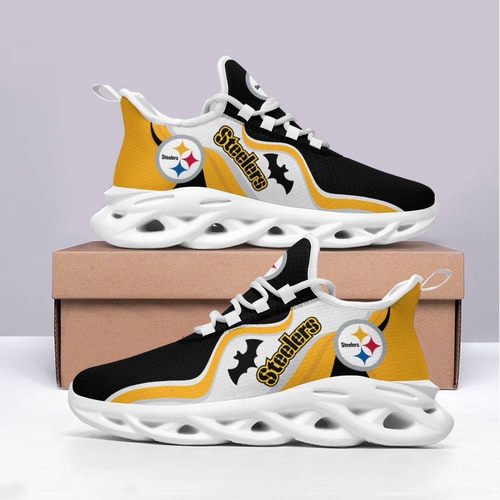 JWFancy Pittsburgh Steelers NFL Max Soul Shoes Sneakers For Men And Women