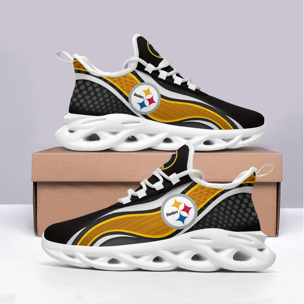 JWFancy Pittsburgh Steelers NFL Max Soul Shoes Sneakers For Men And Women
