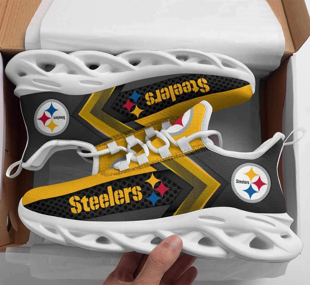 JWFancy Pittsburgh Steelers NFL Max Soul Shoes Sneakers For Men And Women