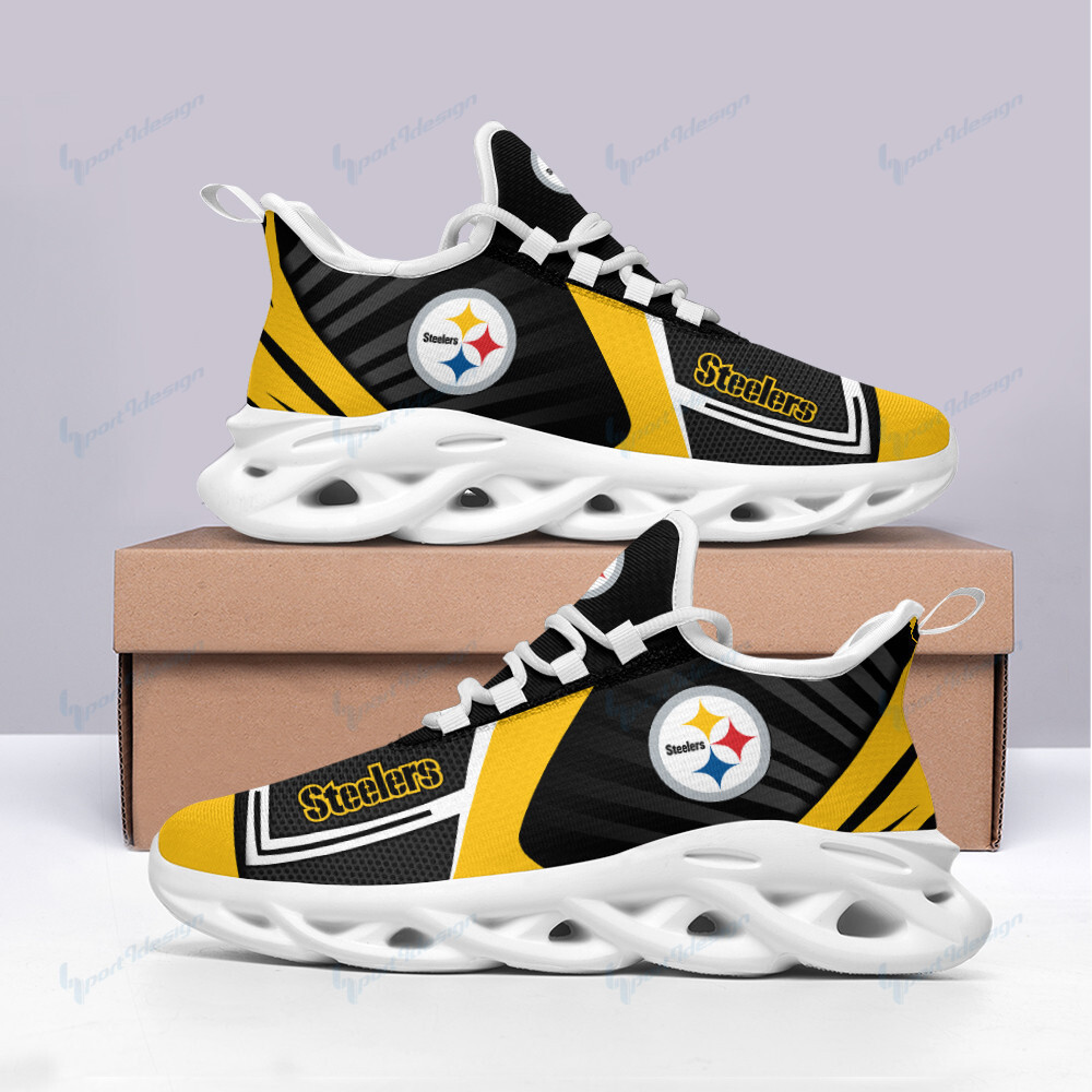 JWFancy Pittsburgh Steelers NFL Max Soul Shoes Sneakers For Men And Women