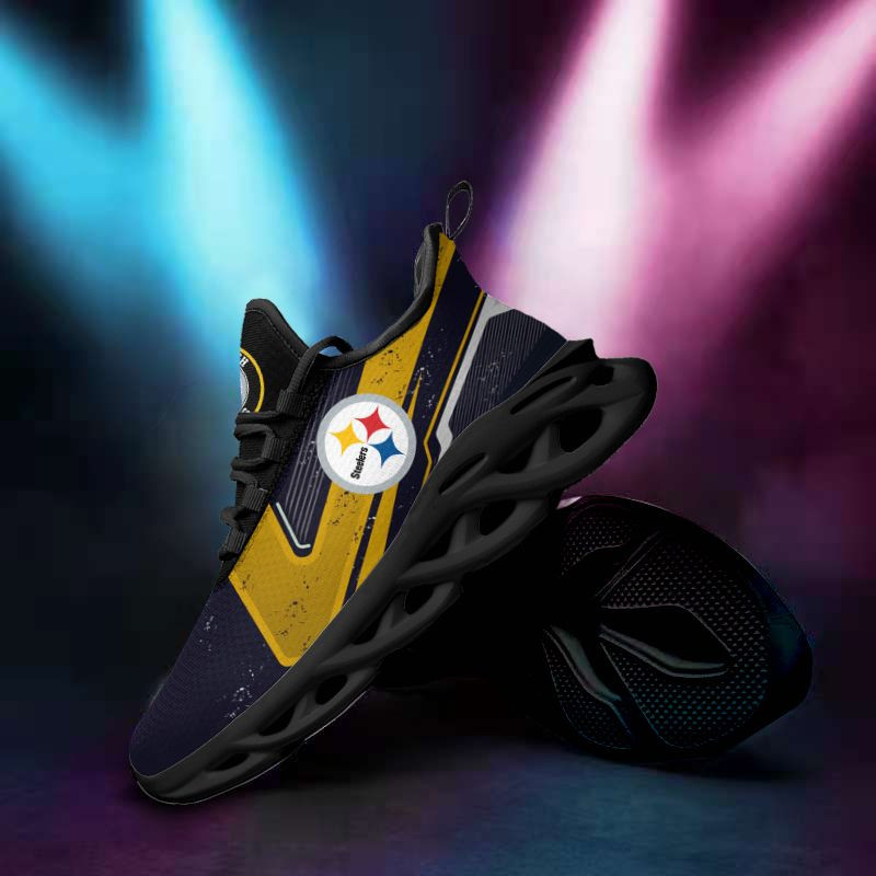 JWFancy Pittsburgh Steelers NFL Max Soul Shoes Sneakers For Men And Women