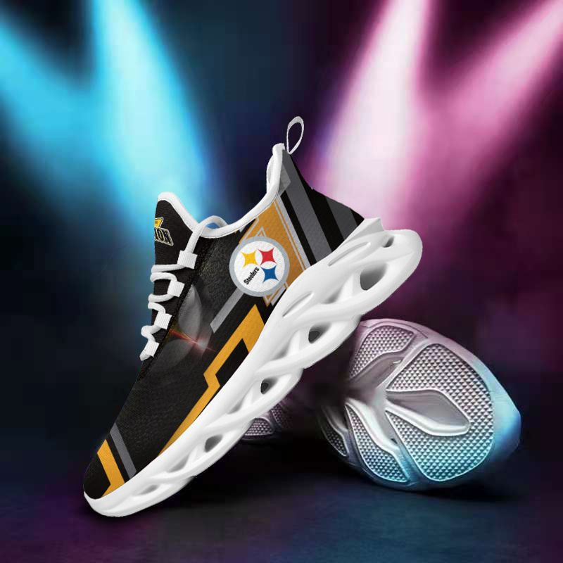 JWFancy Pittsburgh Steelers NFL Max Soul Shoes Sneakers For Men And Women