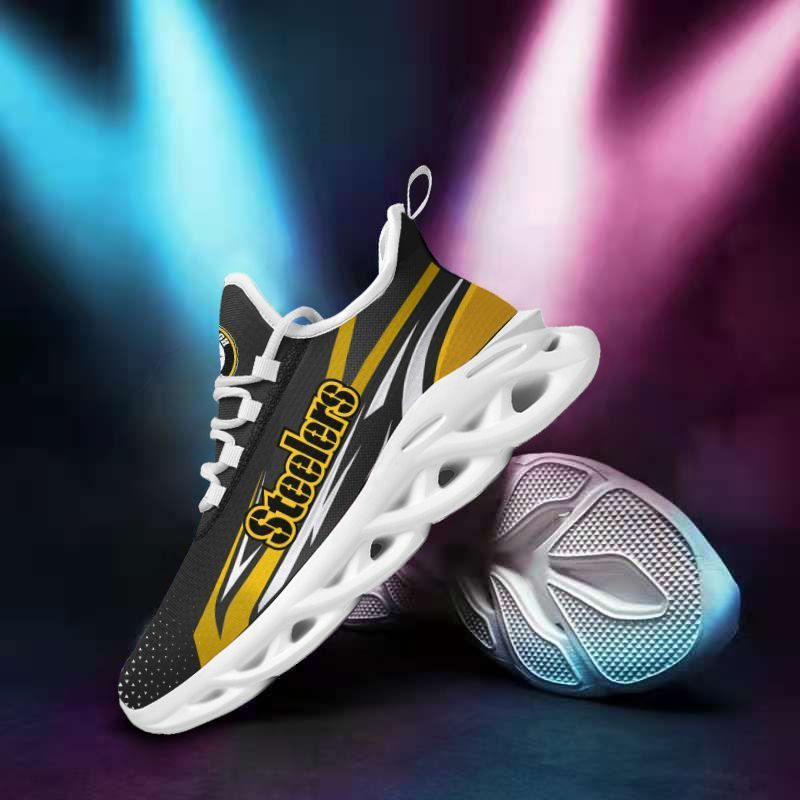 JWFancy Pittsburgh Steelers NFL Max Soul Shoes Sneakers For Men And Women