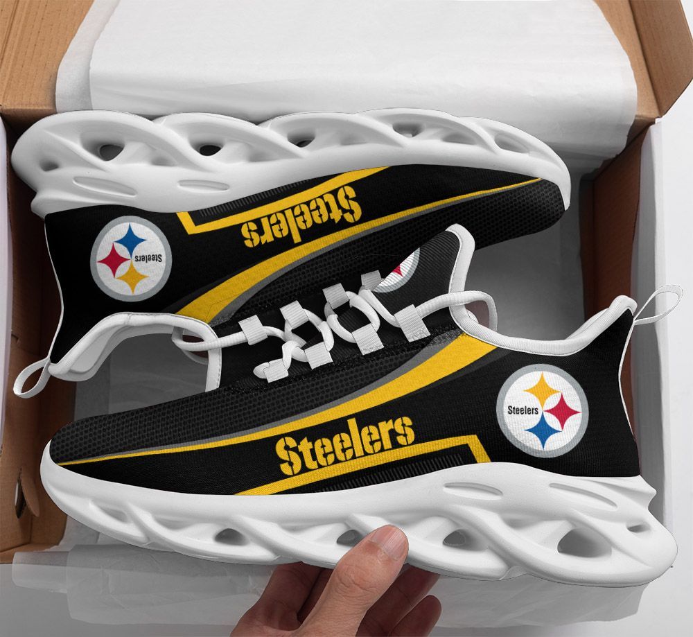 JWFancy Pittsburgh Steelers NFL Max Soul Shoes Sneakers For Men And Women