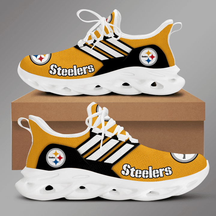 JWFancy Pittsburgh Steelers NFL Max Soul Shoes Sneakers For Men And Women