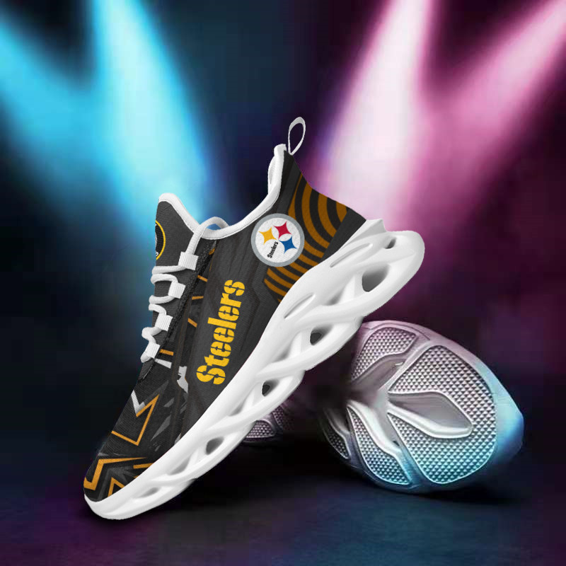 JWFancy Pittsburgh Steelers NFL Max Soul Shoes Sneakers For Men And Women