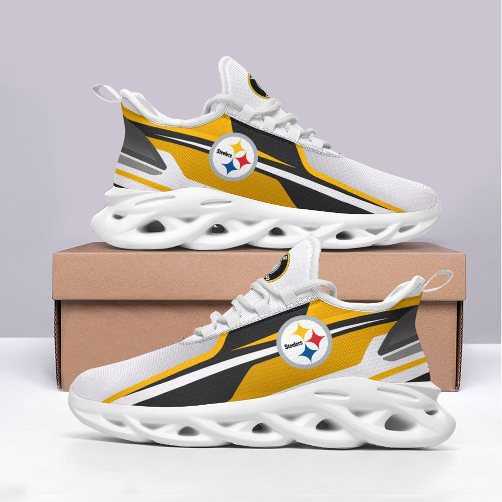 JWFancy Pittsburgh Steelers NFL Max Soul Shoes Sneakers For Men And Women