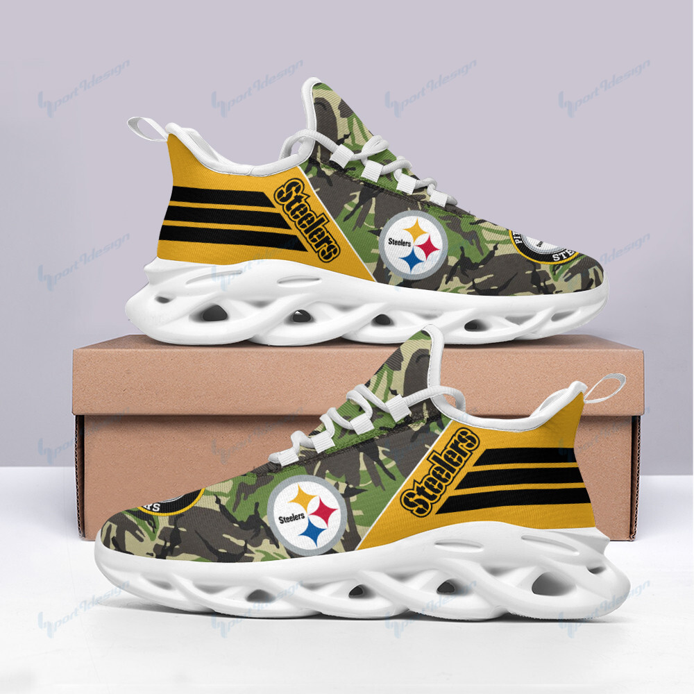 JWFancy Pittsburgh Steelers NFL Max Soul Shoes Sneakers For Men And Women
