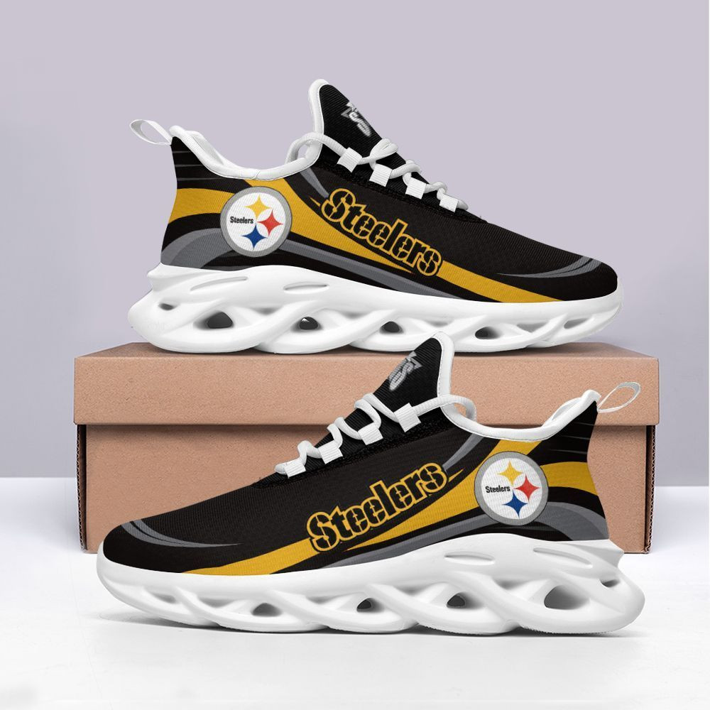 JWFancy Pittsburgh Steelers NFL Max Soul Shoes Sneakers For Men And Women