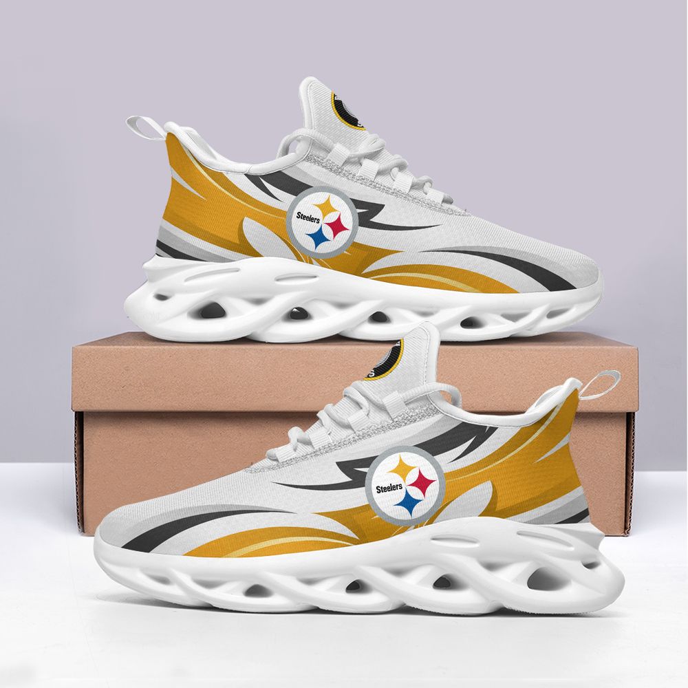 JWFancy Pittsburgh Steelers NFL Max Soul Shoes Sneakers For Men And Women