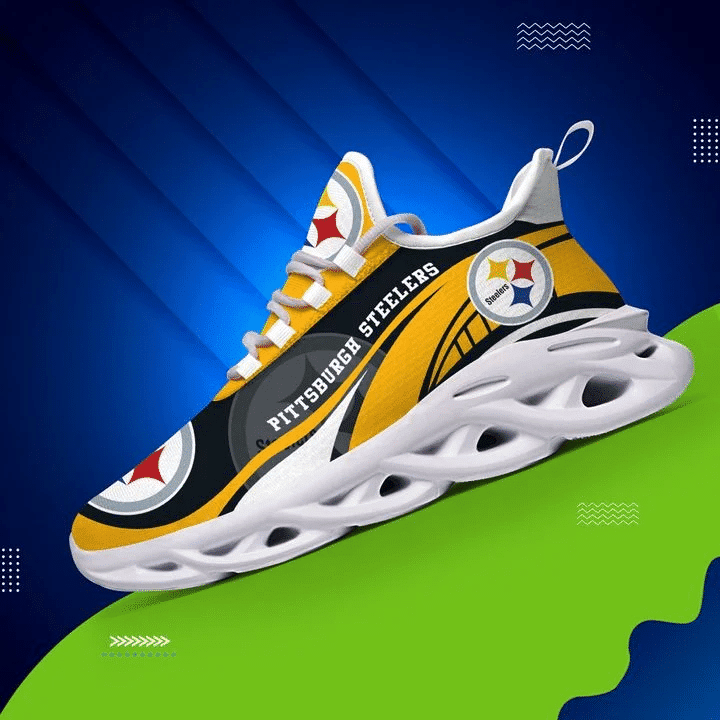 JWFancy Pittsburgh Steelers NFL Max Soul Shoes Sneakers For Men And Women