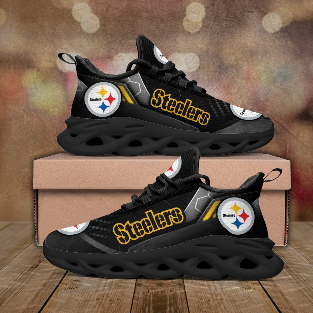 JWFancy Pittsburgh Steelers NFL Max Soul Shoes Sneakers For Men And Women