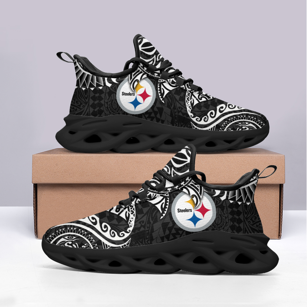 JWFancy Pittsburgh Steelers NFL Max Soul Shoes Sneakers For Men And Women