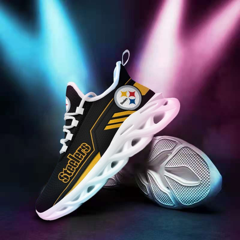 JWFancy Pittsburgh Steelers NFL Max Soul Shoes Sneakers For Men And Women