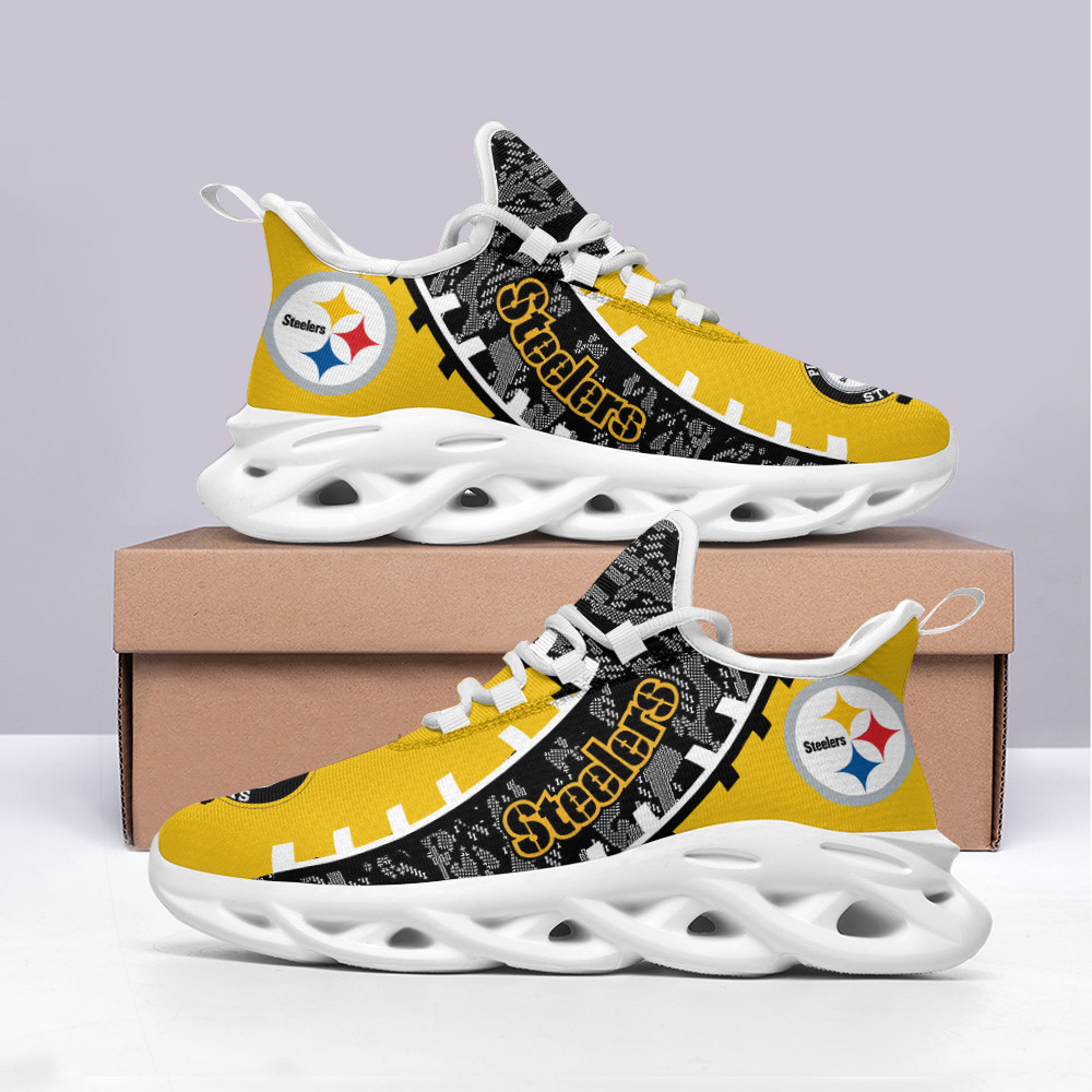 JWFancy Pittsburgh Steelers NFL Max Soul Shoes Sneakers For Men And Women