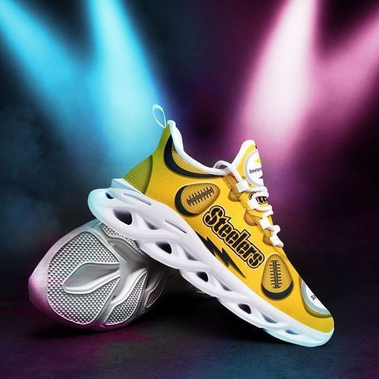 JWFancy Pittsburgh Steelers NFL Max Soul Shoes Sneakers For Men And Women