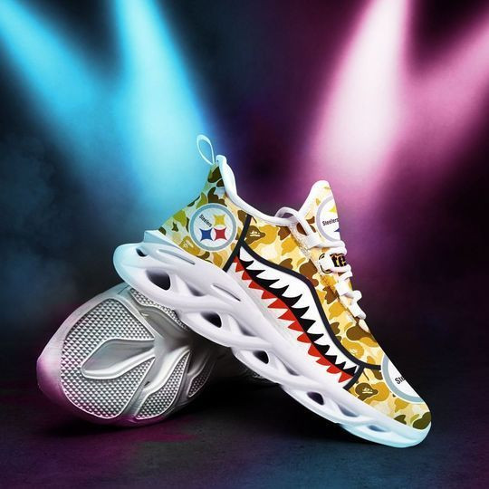 JWFancy Pittsburgh Steelers NFL Max Soul Shoes Sneakers For Men And Women