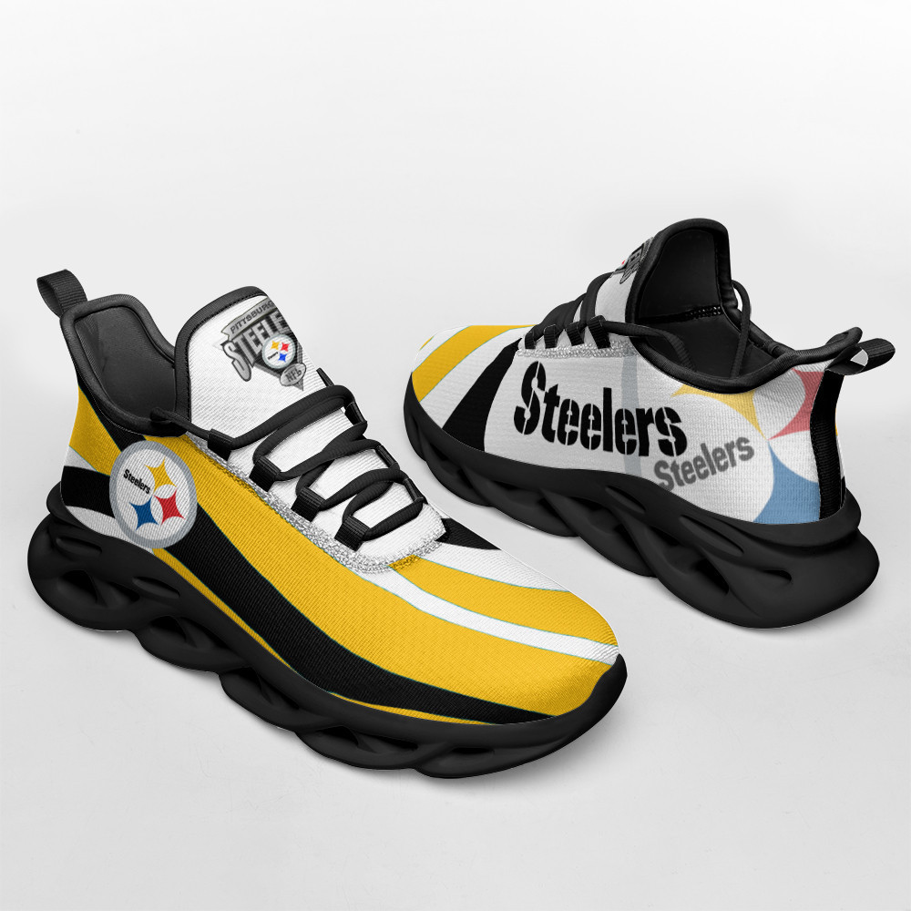 JWFancy Pittsburgh Steelers NFL Max Soul Shoes Sneakers For Men And Women