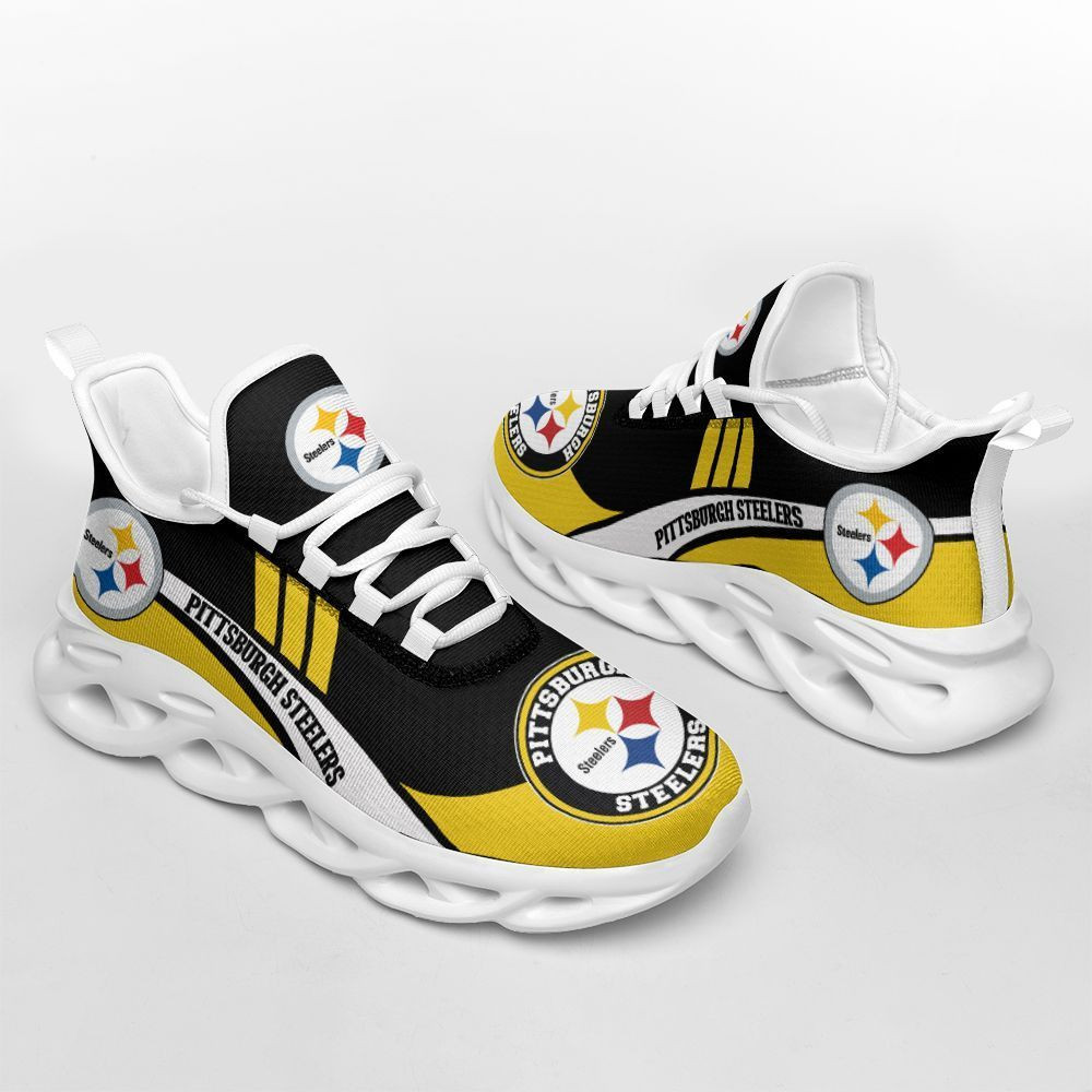 JWFancy Pittsburgh Steelers NFL Max Soul Shoes Sneakers For Men And Women