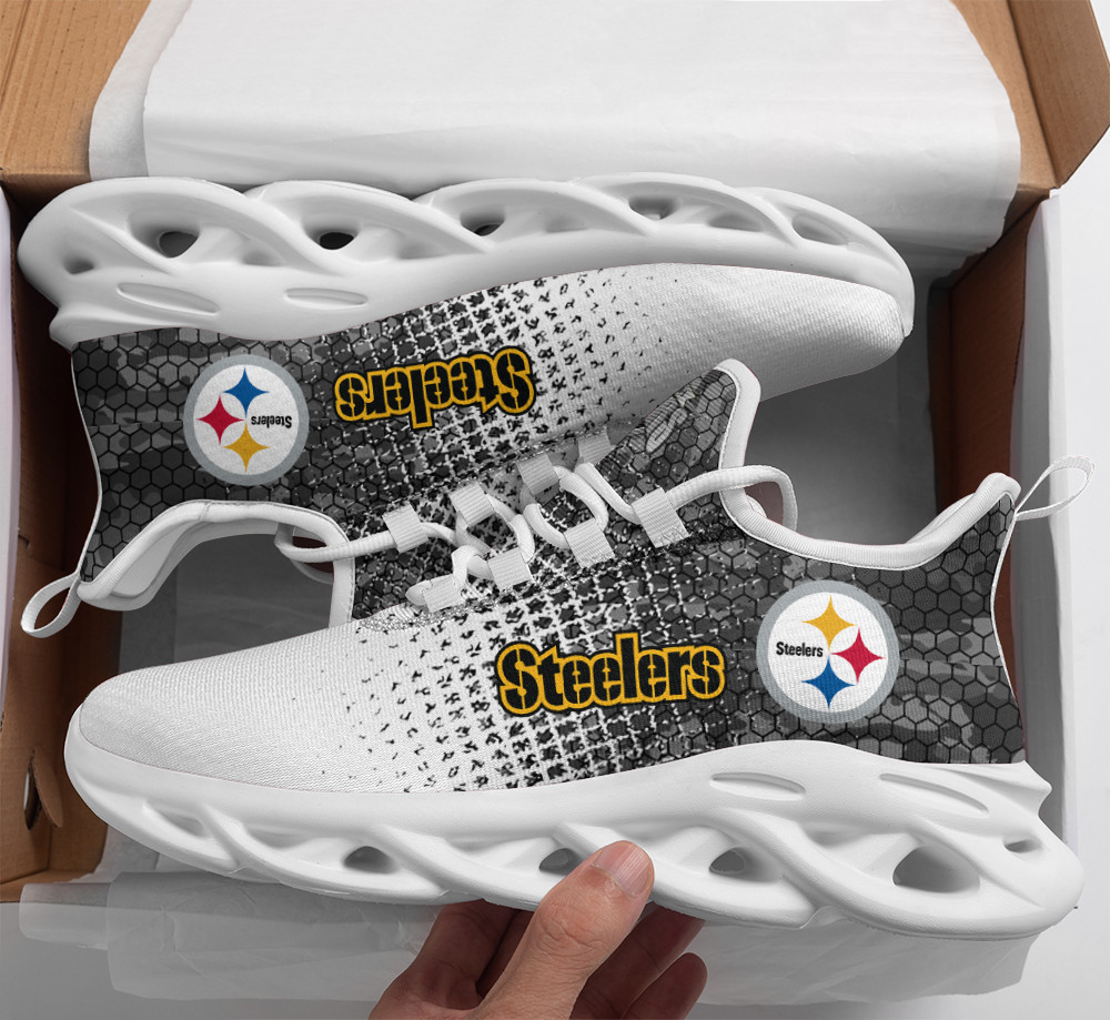 JWFancy Pittsburgh Steelers NFL Max Soul Shoes Sneakers For Men And Women