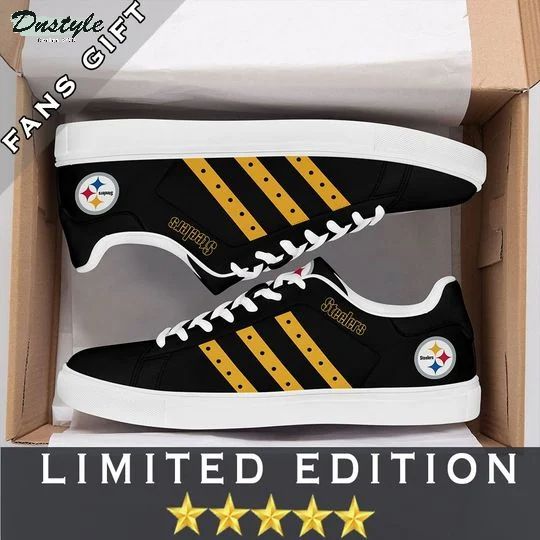 JWFancy Pittsburgh Steelers Skate Stan Shoes Sneakes For Men And Women