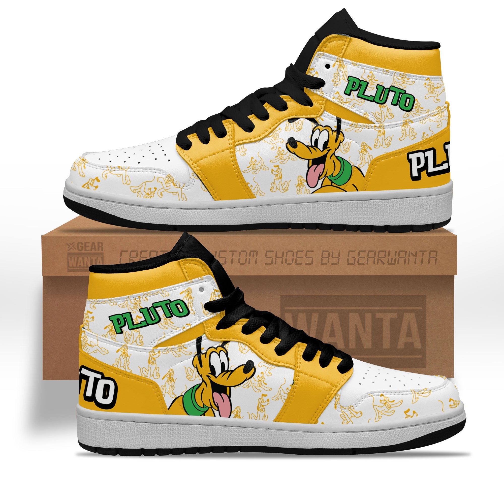 JWFancy Pluto AJ1 High Sneakers Shoes For Men And Women