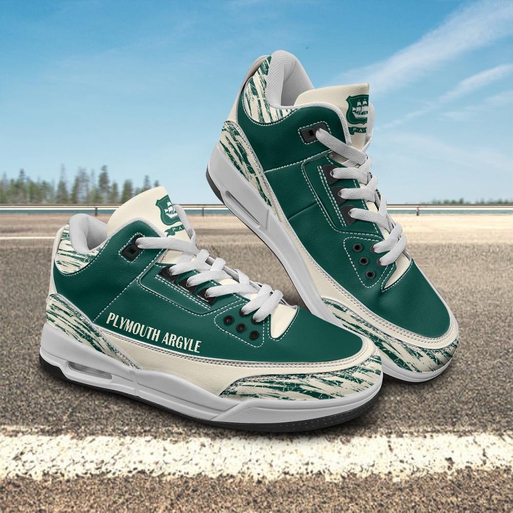JWFancy Plymouth Argyle AJ3 Sneakers Shoes For Men And Women
