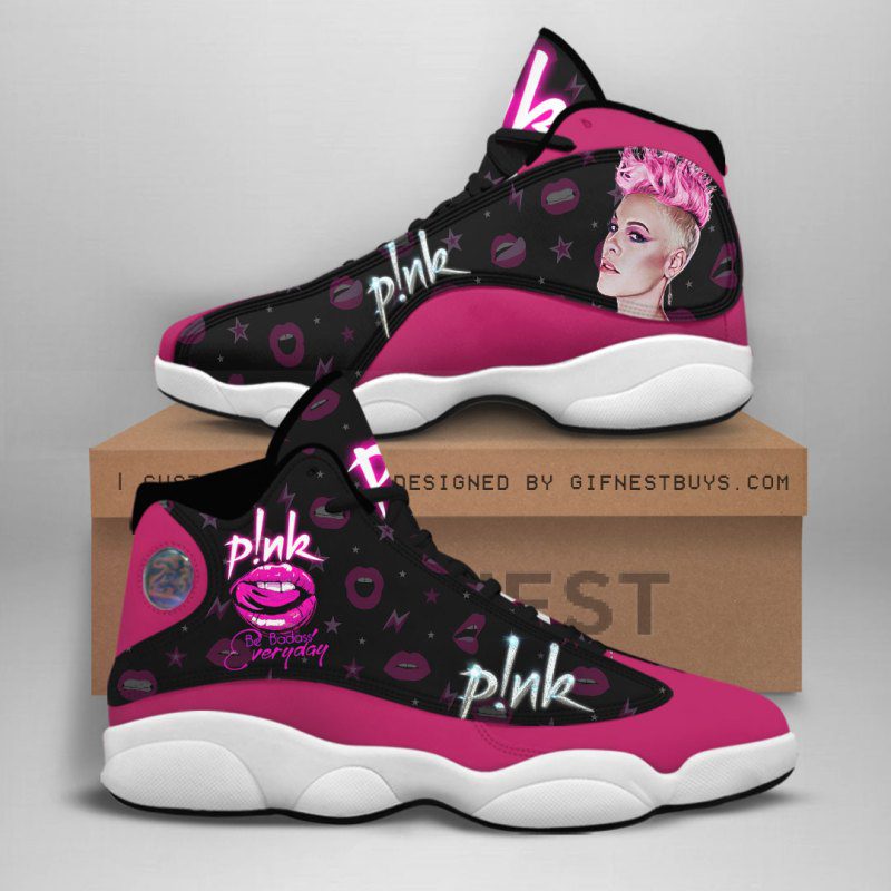JWFancy P!nk AJ13 Sneakers Shoes For Men And Women