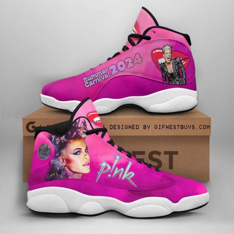 JWFancy P!nk AJ13 Sneakers Shoes For Men And Women