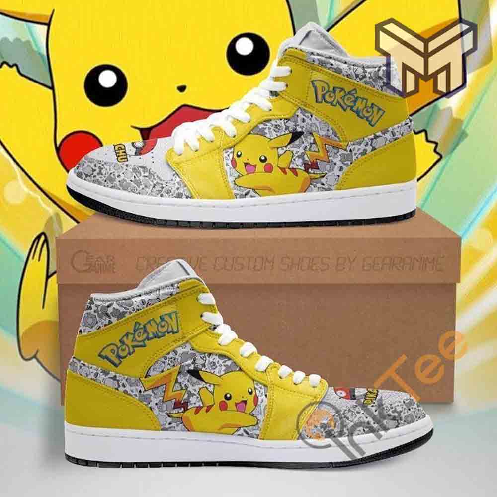 JWFancy Pokemon AJ1 High Sneakers Shoes For Men And Women