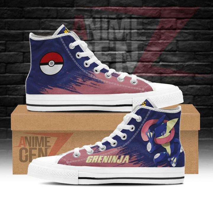 JWFancy Pokemon High Top Canvas Sneakers Shoes For Men And Women