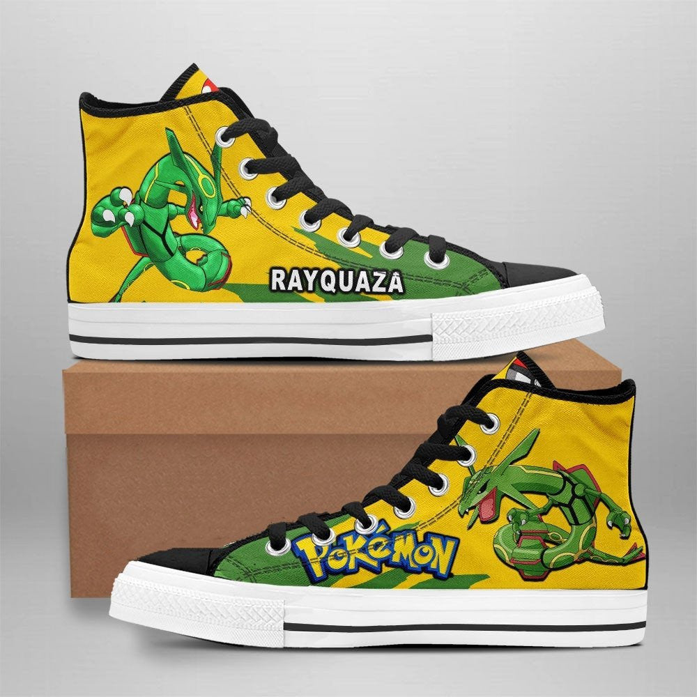 JWFancy Pokemon High Top Canvas Sneakers Shoes For Men And Women