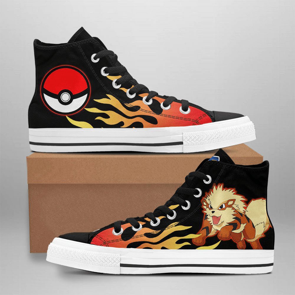 JWFancy Pokemon High Top Canvas Sneakers Shoes For Men And Women