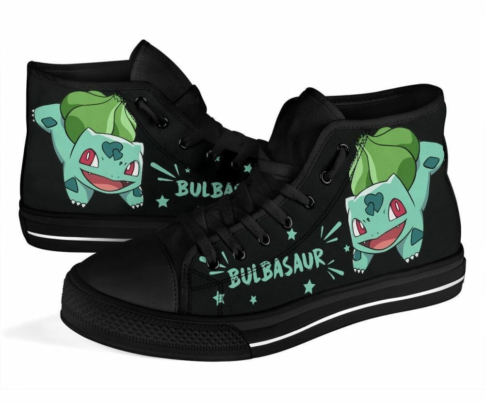 JWFancy Pokemon High Top Canvas Sneakers Shoes For Men And Women