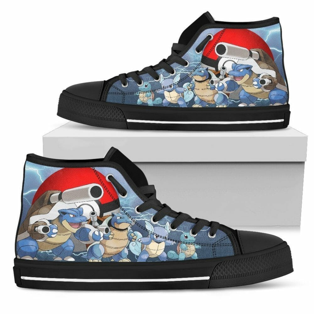 JWFancy Pokemon High Top Canvas Sneakers Shoes For Men And Women