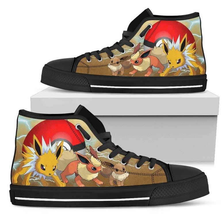 JWFancy Pokemon High Top Canvas Sneakers Shoes For Men And Women