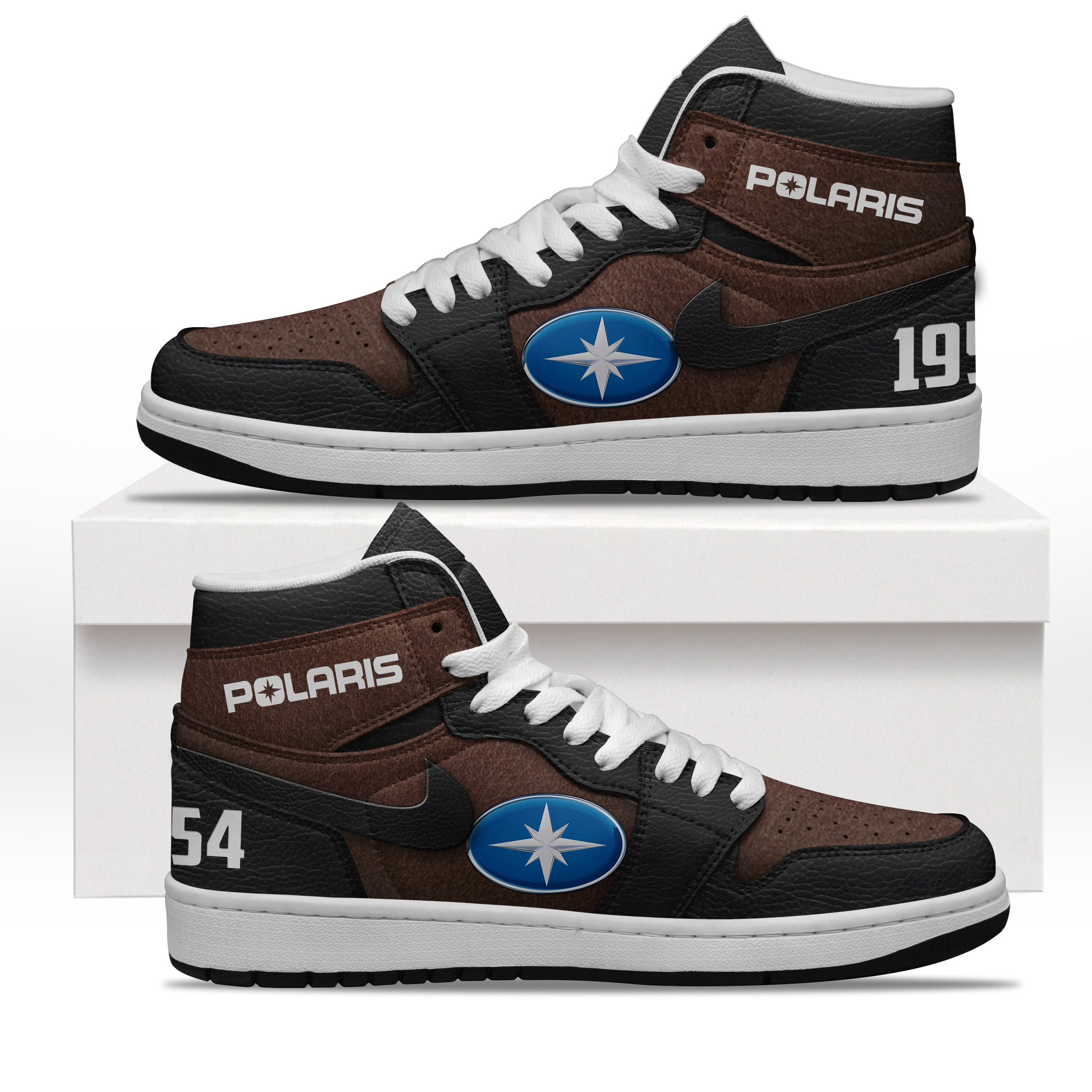 JWFancy Polaris High Sneakers Shoes For Men And Women