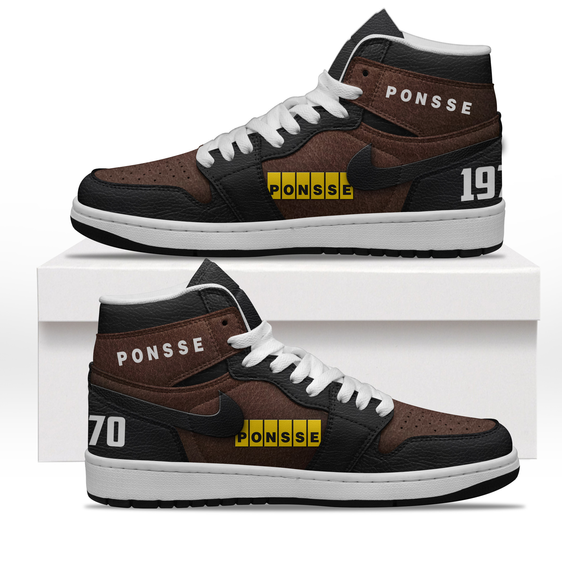 JWFancy Ponsse High Sneakers Shoes For Men And Women