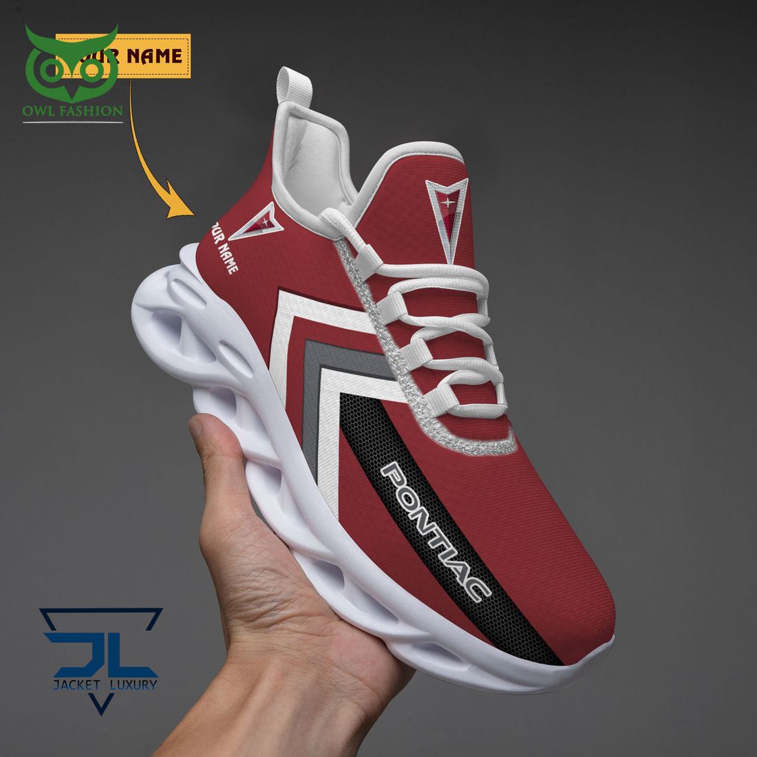 JWFancy Pontiac Car Brand Max Soul Shoes Sneakers For Men And Women