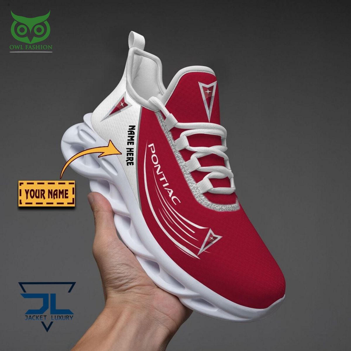 JWFancy Pontiac Car Brand Max Soul Shoes Sneakers For Men And Women