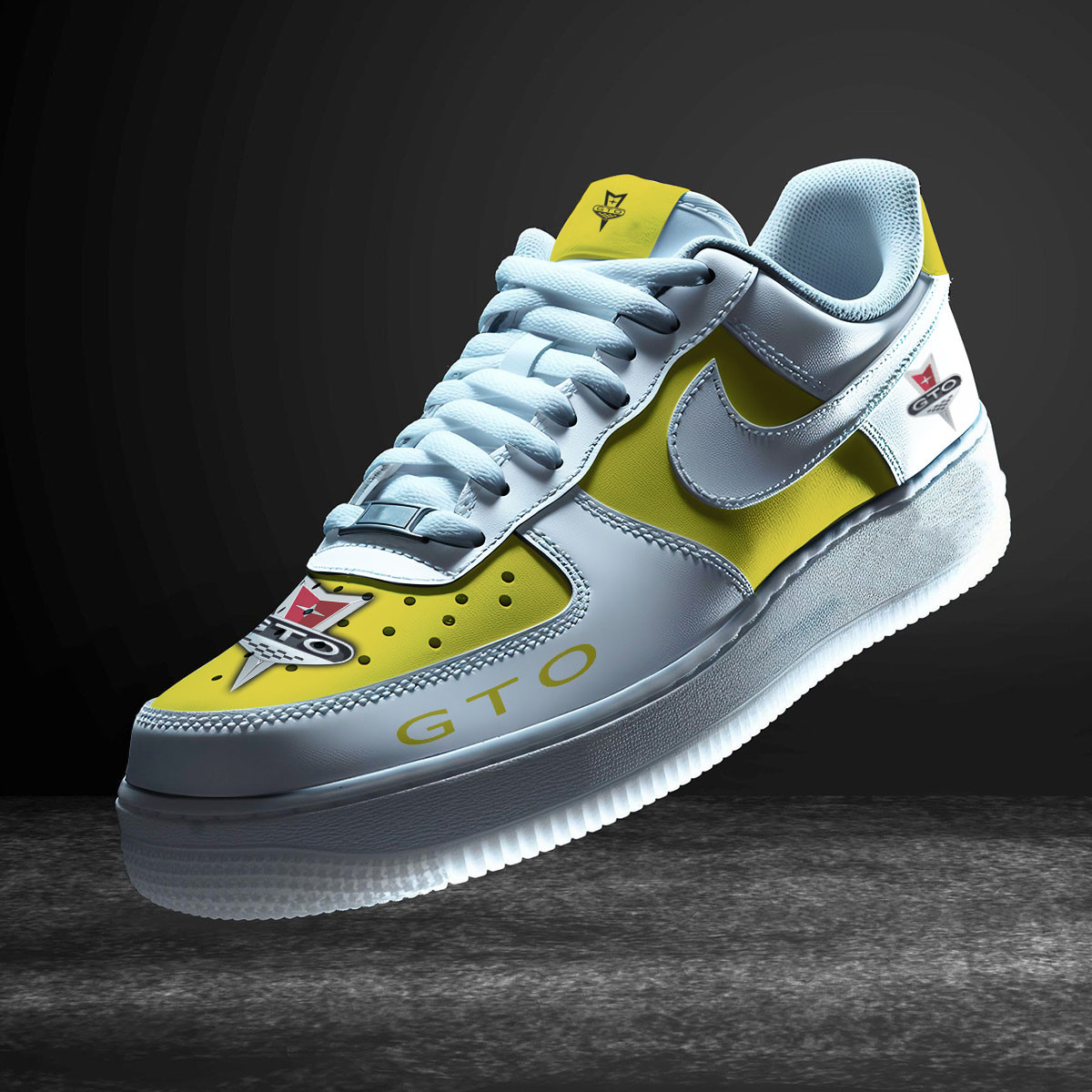 JWFancy Pontiac GTO Air Low-Top Sneakers Shoes For Men And Women