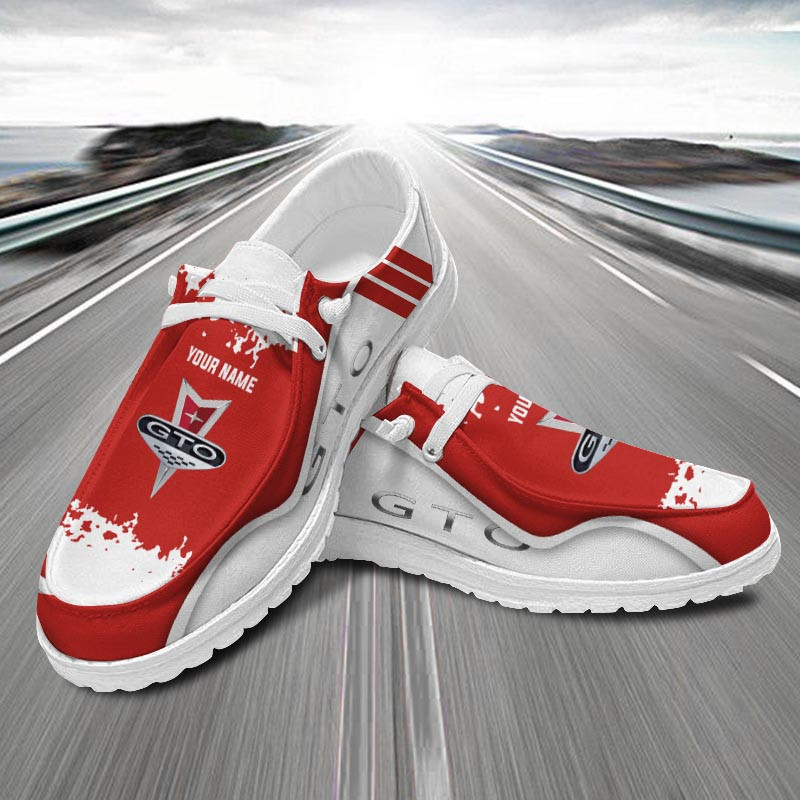JWFancy Pontiac GTOs Hey Dude Shoes Wally Men's Lace Up Loafers Comfortable For Men And Women