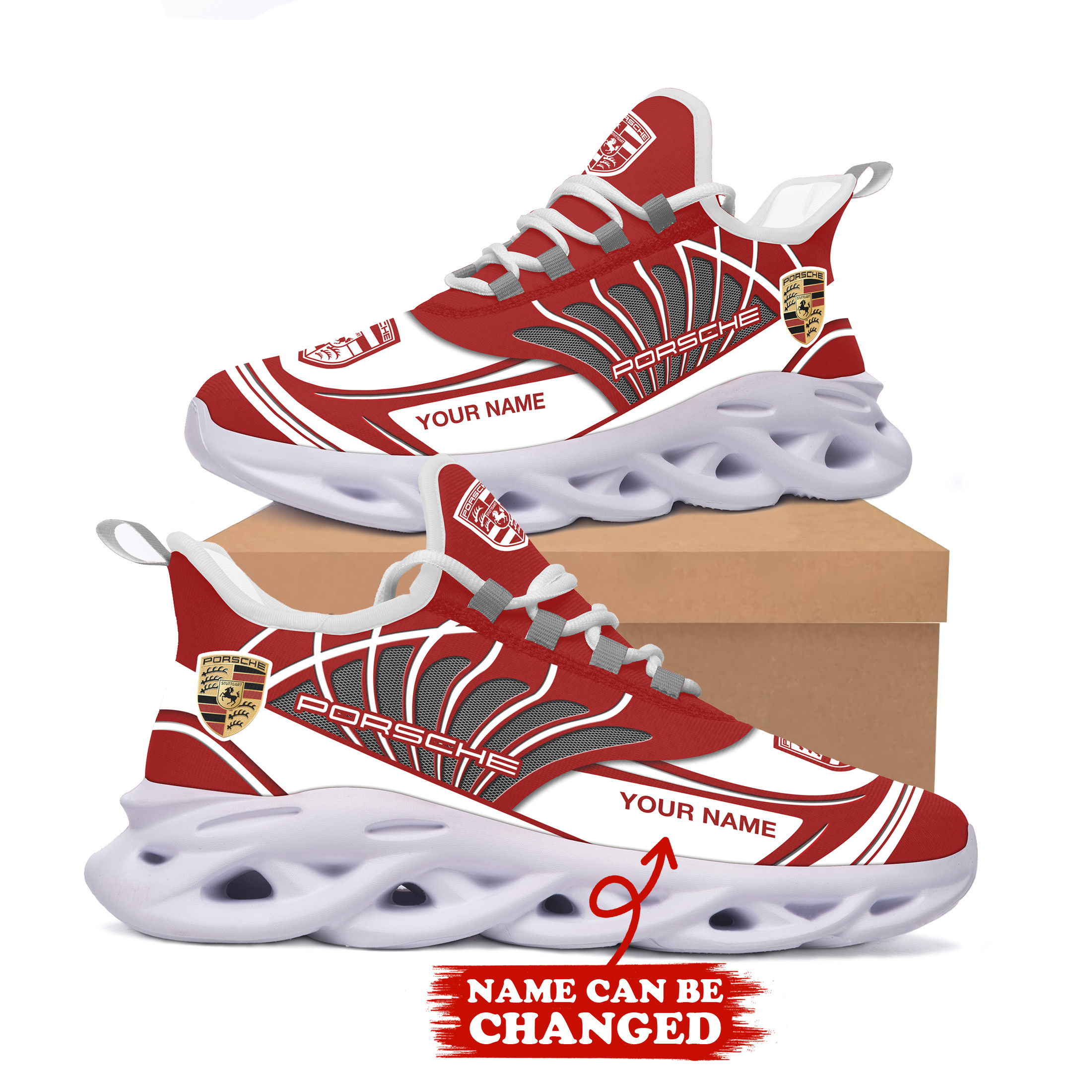 JWFancy Porsche Max Soul Shoes Sneakers For Men And Women