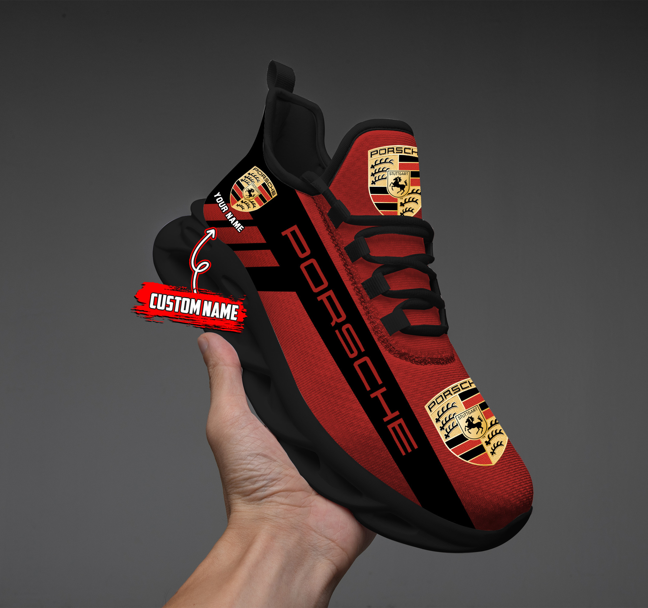 JWFancy Porsche Max Soul Shoes Sneakers For Men And Women