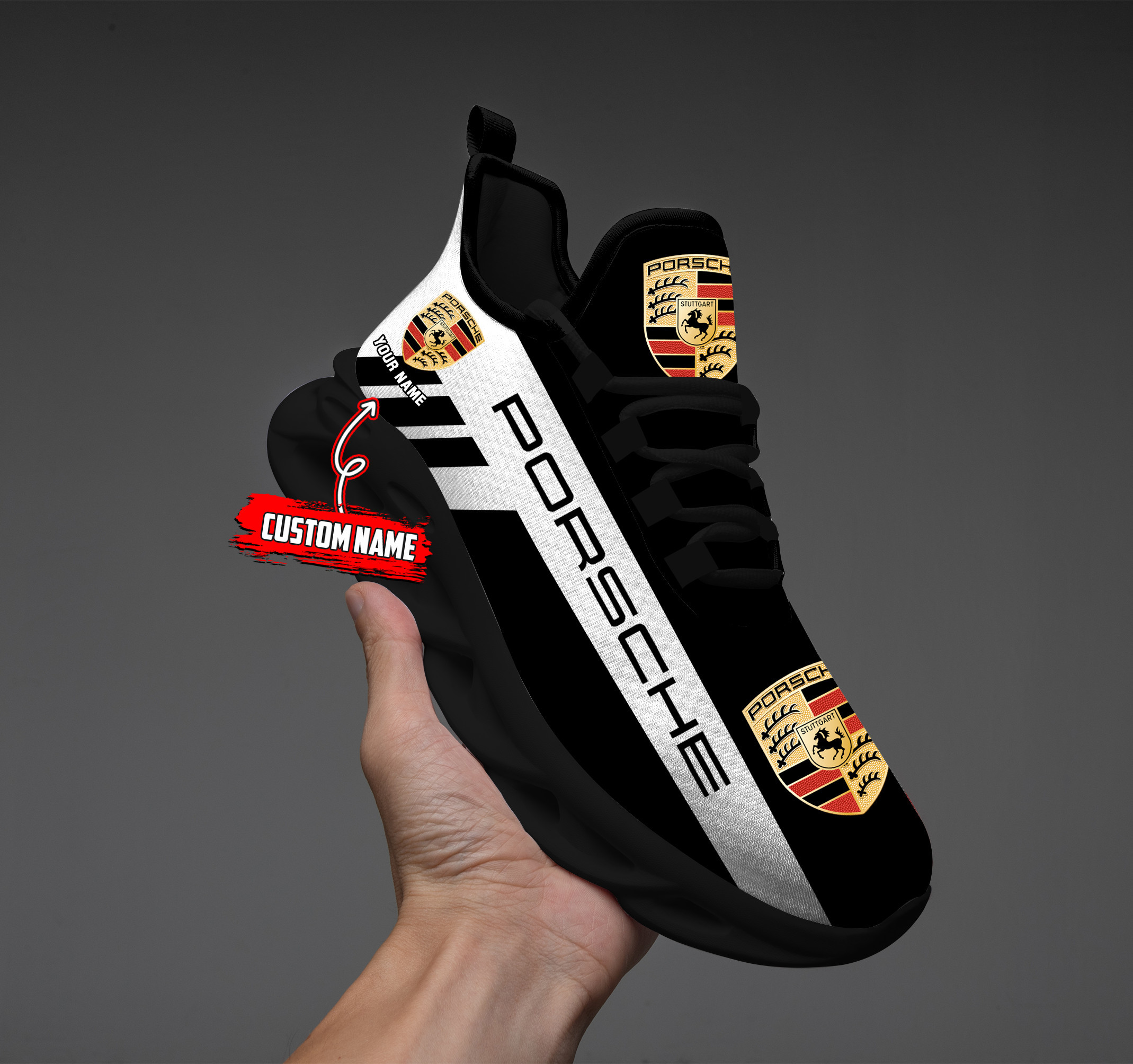 JWFancy Porsche Max Soul Shoes Sneakers For Men And Women