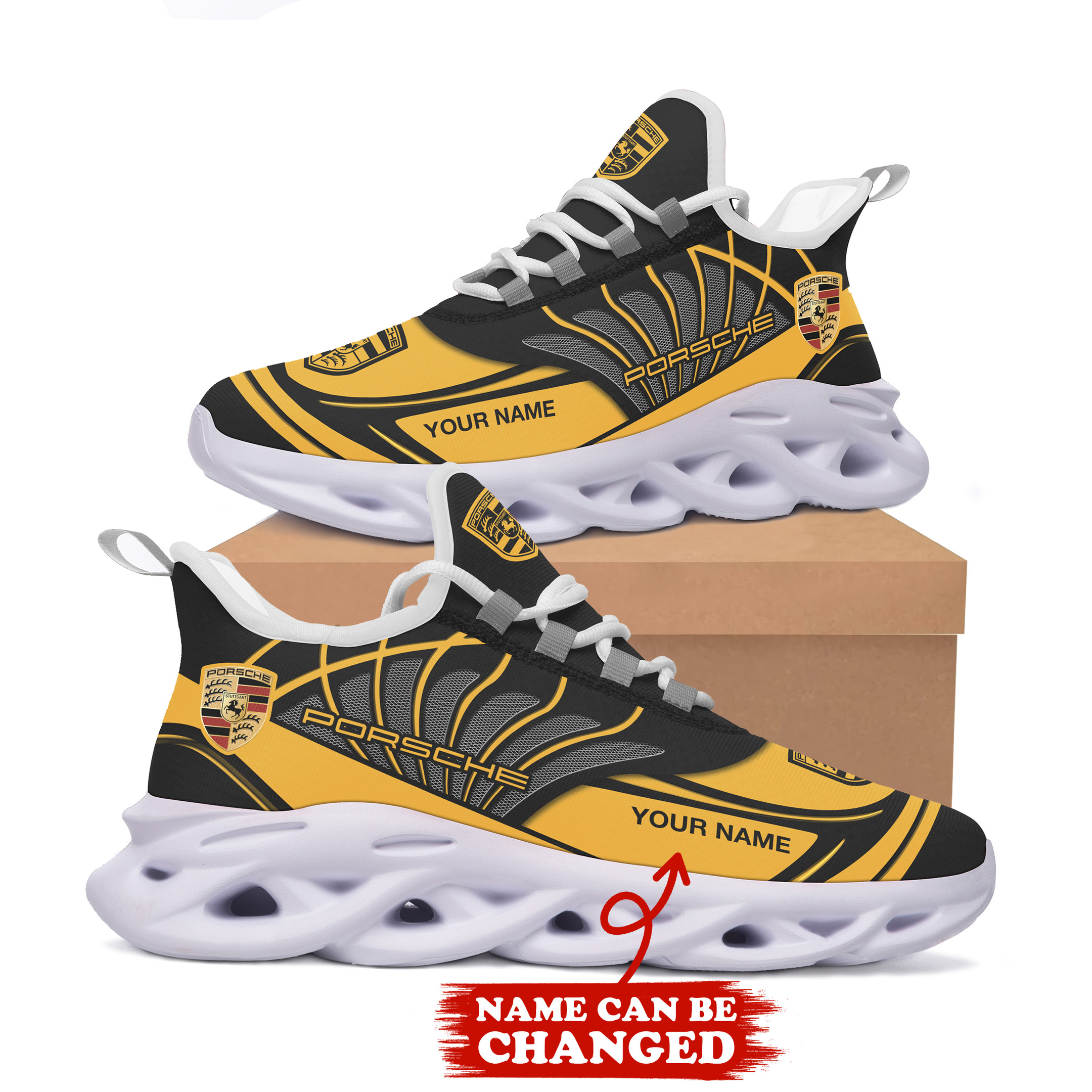 JWFancy Porsche Max Soul Shoes Sneakers For Men And Women