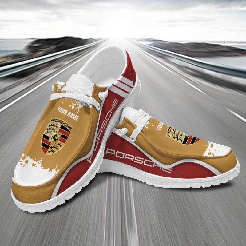 JWFancy Porsches Hey Dude Shoes Wally Men's Lace Up Loafers Comfortable For Men And Women