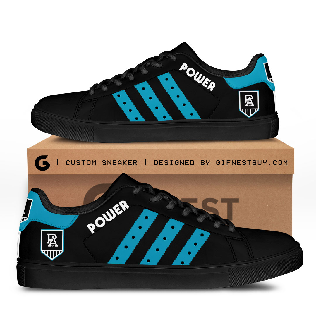 JWFancy Port Adelaide FC Skate Stan Shoes Sneakes For Men And Women