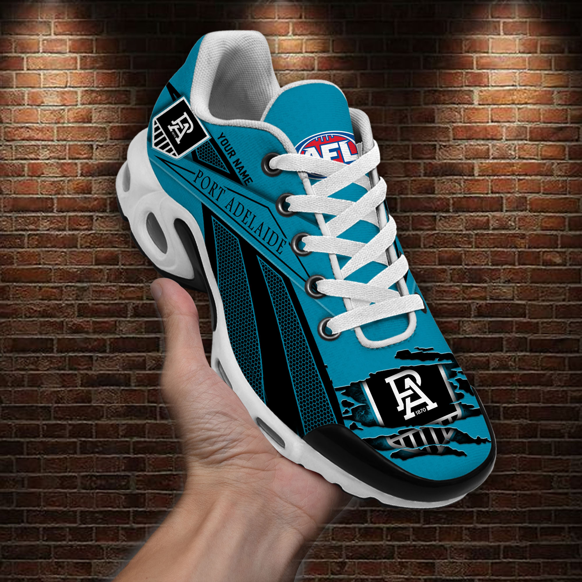 JWFancy Port Adelaide Football Club TN Shoes Sneakers For Men And Women